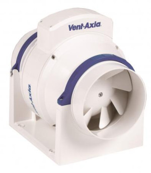Ventaxia ACM100T Inline Fan With Timer, 17104020