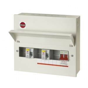 WYLEX METAL AMENDMENT 3 CONSUMER UNIT 7 WAY 17TH EDITION HIGH INTEGRITY - NMRS7SSLMHI