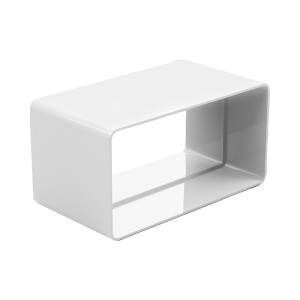 VERPLAS FDCON220 System 220 Flat Channel Rectangular Straight Connector 220mm x 90mm