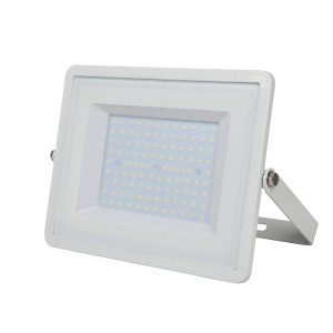 V-TAC VT21416 100W SMD Slimline LED Floodlight Samsung Chip Day White 4000K White Body(VT-100)