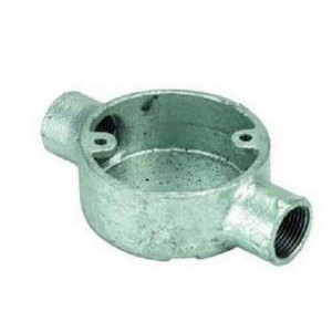 25mm Galv Through Box