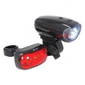 BICYCLE LIGHT SET "MERCURY" brand Durable Bike Lights with 5xUltra Bright LEDs
