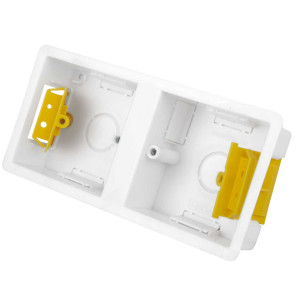 Appleby SB638 1+2Gang Dry Lining Installation Box with Adjustable Lugs 35mm