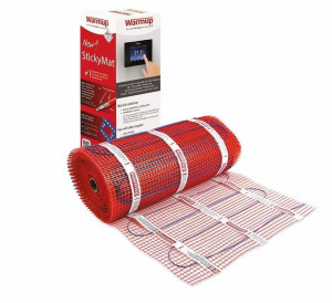 Warmup Electric Underfloor Heating Stickymat 200W/mÂ² 0.5mÂ², 2SPM0.5