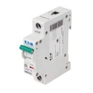 Eaton EMBH106 MCB Single Module Type B Miniature Circuit Breaker-6A
