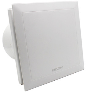 Airflow QT120T QuietAir 120T Silent Timer Extractor Bathroom Kitchen Fan White