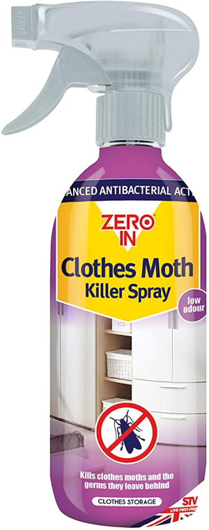 Zero In ZER427 Clothes Moth Killer - 500ml
