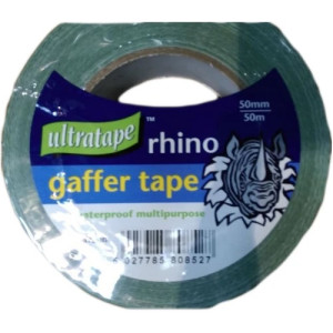 Ultratape Cloth Gaffer Tape (50mm x 50m)-Green