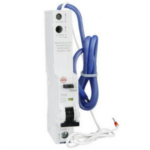 PSBS32/1 32A Single Pole RCBO 10Ka, Single Module