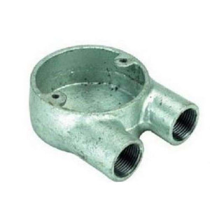 25mm Galv Branch U