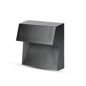 V-TAC VT1398 Indoor/Outdoor Led Step Light 3000K Black Body 3W (VT-1172)