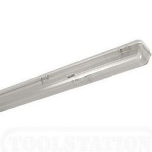 2 Ft Single Weatherproof Fluorescent Fitting (IP65)