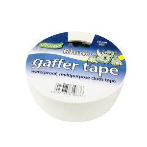 Ultratape Cloth Gaffer Tape (50mm x 50m)-White