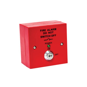 ESP MAGISORP High-Quality Fire Alarm Isolator Switch Panel and Key Red