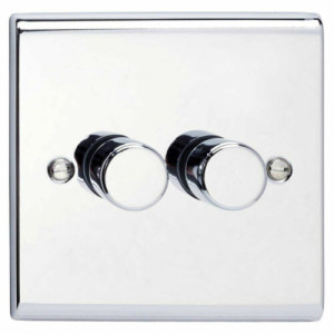 2G 250Watt Dimmer Polished Chrome R02.872.250