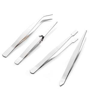 DEKTON 4PC TWEEZERS SET