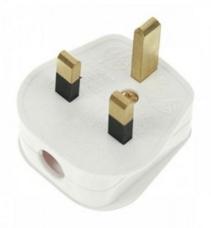 13A 3 Pin Fused Plug Top