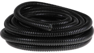 Deligo GP2025 PVC Coated Galvanized Steel Black Flexible Conduit 20mm x 25m