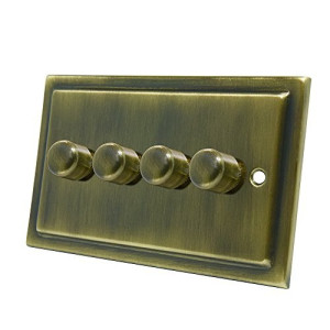 4G 2W Dimmer 250W Antique Brass T91.974.250