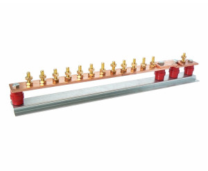 TERMINATION TECHNOLOGY EBAR10-1 Earth Bar 10 Way With Single Disconnecting Link