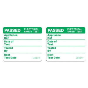LS4035T47 Safety Labels Passed Electrical Safety X 2