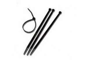 PARTEX CT14036B 140mm x 3.6mm Self-Locking Nylon Cable Ties Black