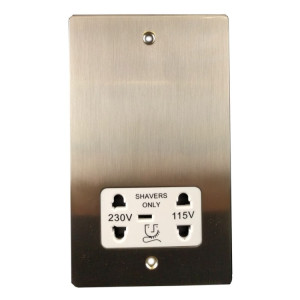 Shaver Socket Satin Nickel R05.895.W