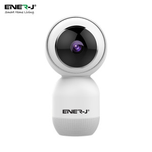 ENER-J IPC1020 Smart Indoor IP Camera with auto Tracker 1080P Also works with Alexa and Google Home