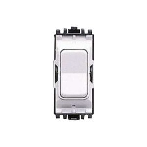 MK Electric Retractive Switch White Finish 2 Way 10 Single Pole K4900WHI