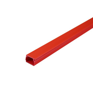 FALCON FSA2R High-Quality 3m Self Adhesive Mini Cable Trunking Red 25x16mm
