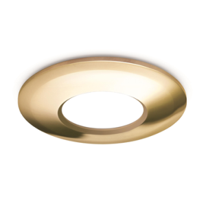 Megalux 401FANB Standard Bezel Spotlight Hole Converter Steel Antique Brass