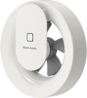Vent-Axia 409802 Svara Lo-Carbon App Controlled Extractor Fan - White