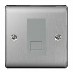 1G Rj11 Telephone Satin Nickel Y05.269.W-RJ11