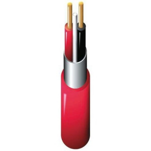 FP2001.52C+ERED Prysmian Gold 2 Core Red Fire Protected Cable 1.5MM2 100M