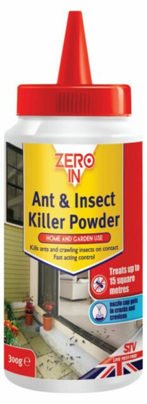 Zero In ZER964 ANT & Insect Killer Powder 300g
