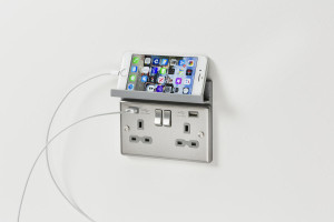 2G Fold Away Phone Holder - Grey 2GPHGY