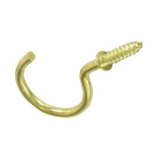 Fastpak Cup Hooks 11/4" ( 30mm ) Brassed, VP0713