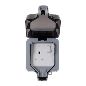 BG Weather Proof 1 Gang DP Switched Socket, WP21