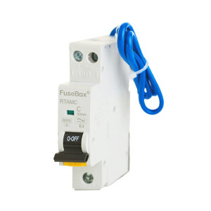 FuseBox RTAMC32 Mini RCBO Type A C Curve Double Pole Circuit Breaker-32A