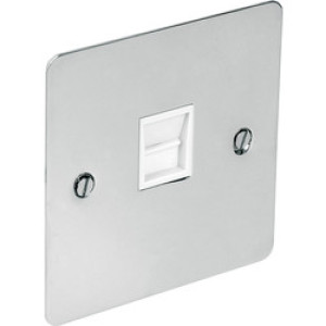1G Rj11 Telephone Satin Chrome Y33.269.W-RJ11