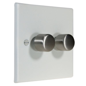 2G 2W Dimmer 250W Satin Nickel T05.972.250