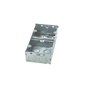 THRION MB225D High-Quality 25mm 2g Dual With Divider Galvanized Metal Box
