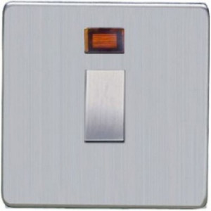 20A Double Pole With Neon Satin Chrome Y33.206.SC