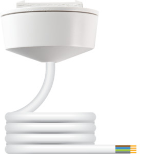 Hager Klik 4 Pin Plug in Ceiling c/w 4 Core 0.75mm+3m PVC Lead CR64AX/3.0