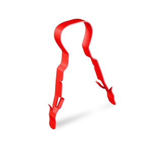 LINIAN 1LCR406 Fire Clip Single Red 4-6mm (Pack of 100)