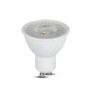 V-TAC VT21198 LED Ripple Plastic GU10 Dimmable Spotlight Samsung Chip 3000K 6.5W