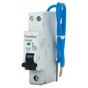 FuseBox Mini RCBO Type A Circuit Breaker - 6A To 40A