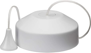 Knightsbridge 8300MW 10AX 2-Way Pull Cord Switch - Matt White