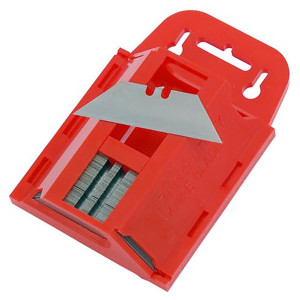 DEKTON DT60114 50PC Carbon Steel Utility Knife Blades With Dispenser