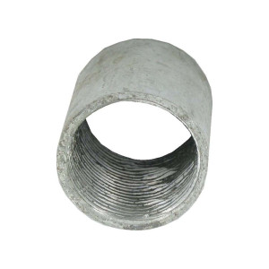 DELIGO SCOU2G High Quality Hot Dip Galvanized Conduit Steel Solid Coupler 2"